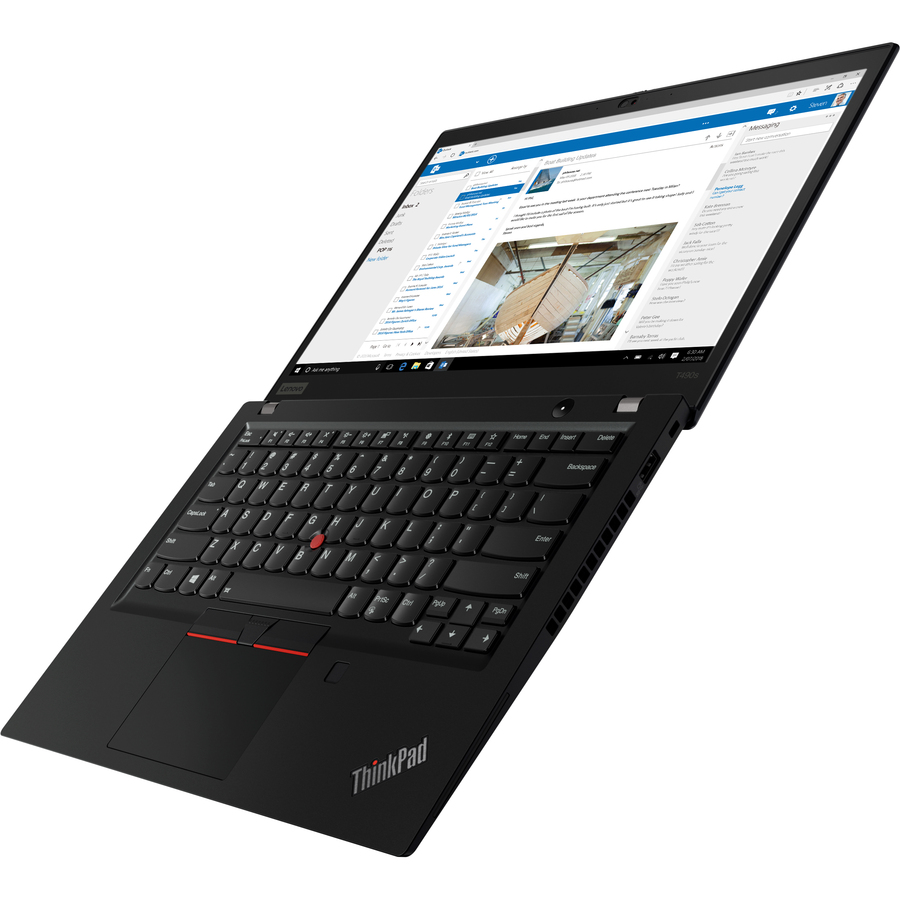 Lenovo ThinkPad T490s 20NX003AUS 14" Notebook - 1920 x 1080 - Intel Core i5 8th Gen i5-8365U Quad-core (4 Core) 1.60 GHz - 8 GB Total RAM - 256 GB SSD - Black