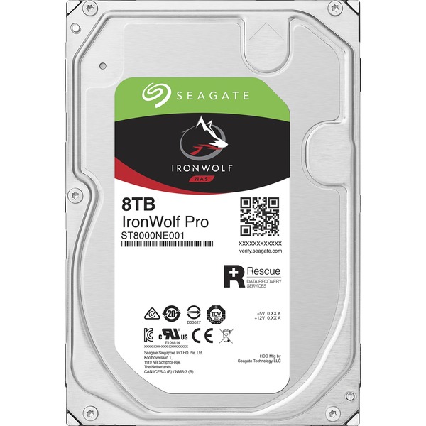 SEAGATE IronWolf Pro 8TB 7.2K SATA NAS HDD 3.5