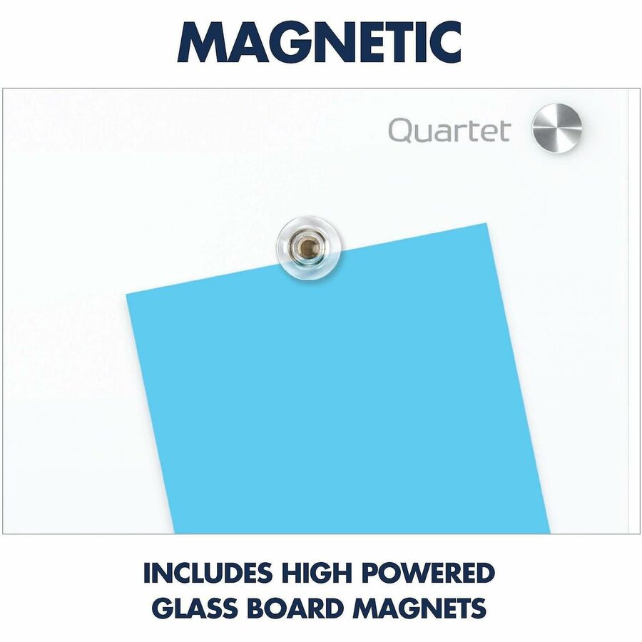 Quartet Infinity Magnetic Glass Dry-Erase Board