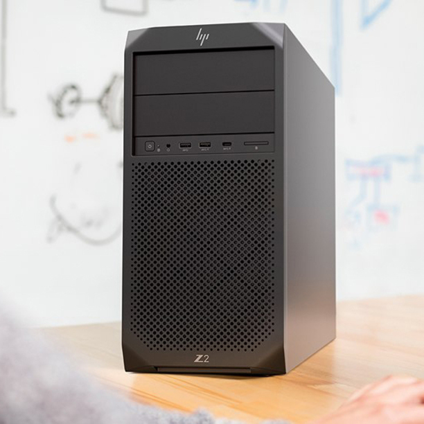 HP Z2 G4 Workstation - 1 x Intel Xeon Quad-core (4 Core) E-2244G 3.80 GHz - 16 GB DDR4 SDRAM RAM - 512 GB SSD - Mini-tower - Black