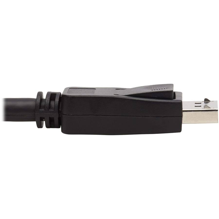 Tripp Lite by Eaton Dual DisplayPort KVM Cable Kit - DP USB 3.5 mm Audio (3xM/3xM) + DP (M/M) 4K 4:4:4 6 ft. (1.83 m) Black