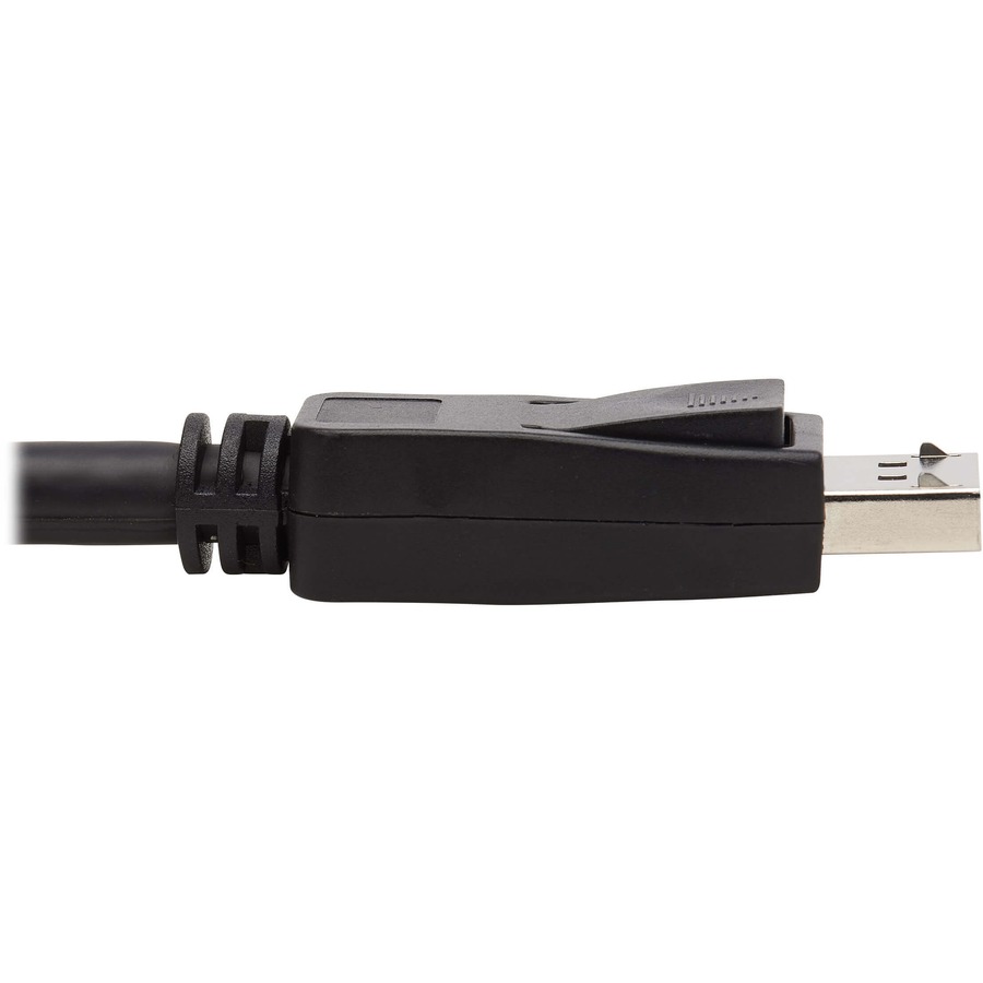 Tripp Lite by Eaton Dual DisplayPort KVM Cable Kit - DP USB 3.5 mm Audio (3xM/3xM) + DP (M/M) 4K 4:4:4 10 ft. (3.05 m) Black