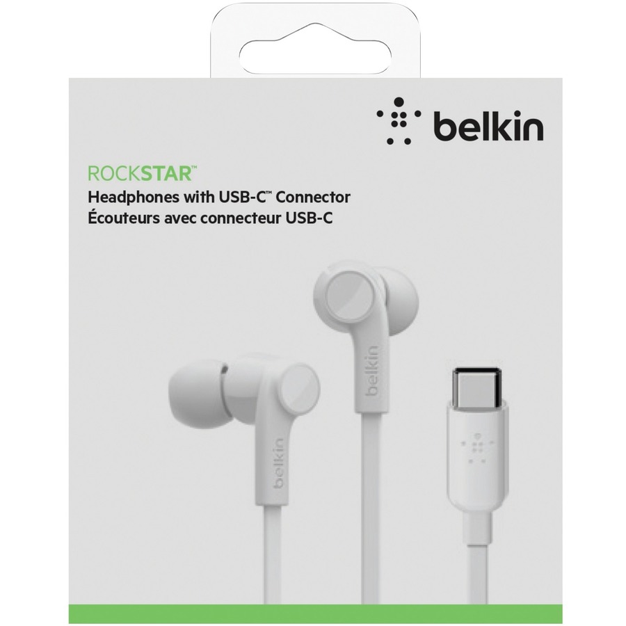 Belkin SoundForm Wired Earbuds with USB-C Connector