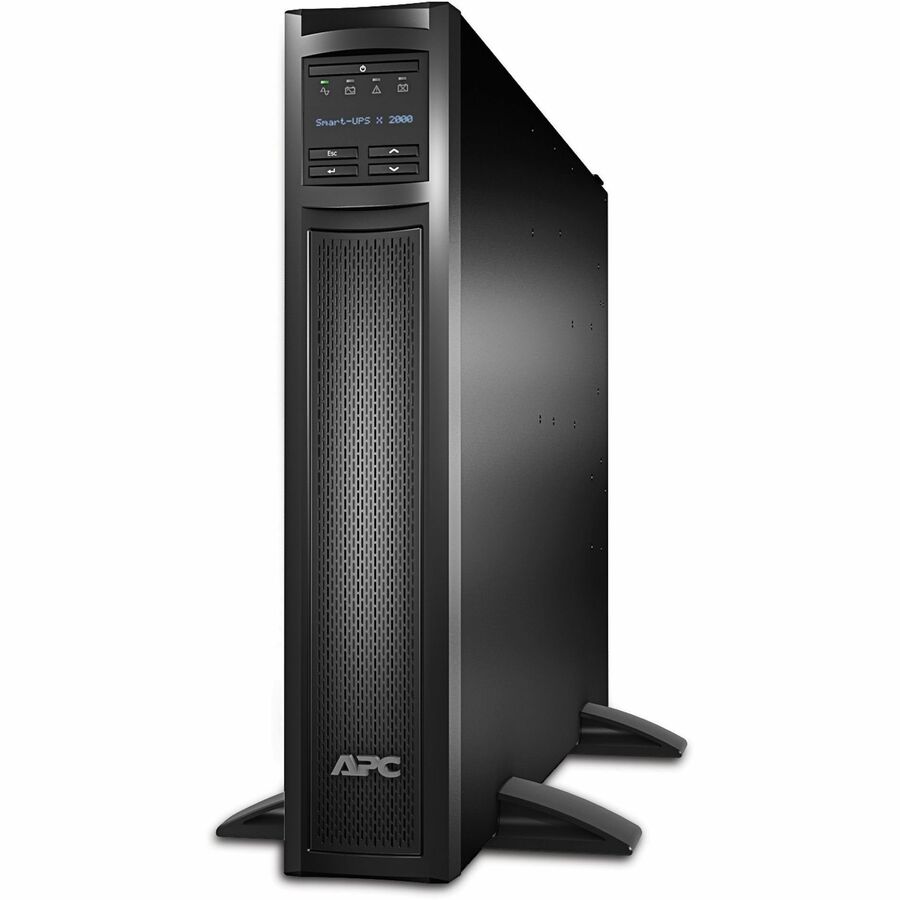 APC Smart-UPS X, Line Interactive, 2000VA, Rack/tower 2U, 100V-127V, 3x 5-15R+3x 5-20R+1x L5-20R NEMA, SmartSlot, Extended runtime, 10ft input cord