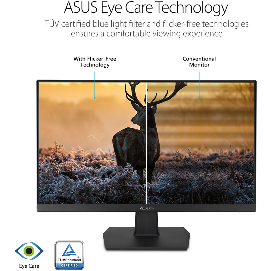 Asus VA24EHE 23.8" Full HD WLED Gaming LCD Monitor - 16:9 - Black_subImage_8