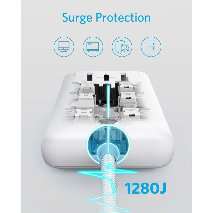Anker PowerPort Strip PD 6 Power Strip and Wall Socket A9162-A9162121