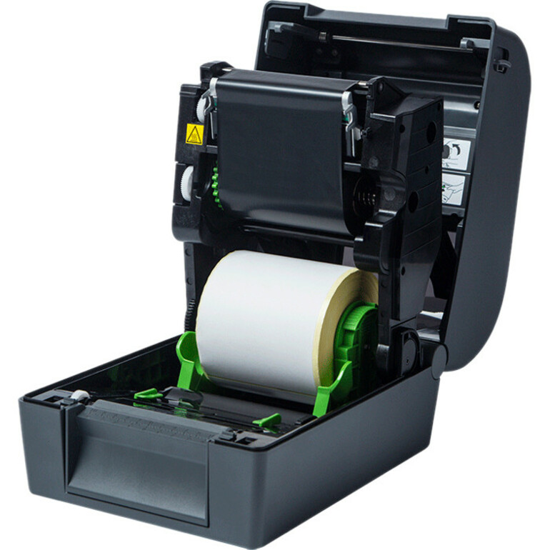 Brother TD-4650TNWB Desktop Direct Thermal/Thermal Transfer Printer - Monochrome - Label Print - USB - Serial - Bluetooth - Wireless LAN
