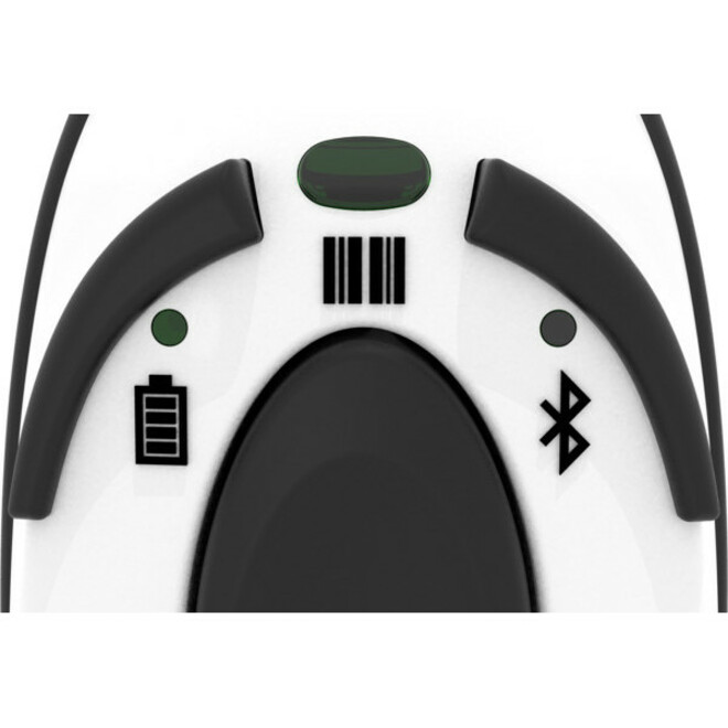 Socket Mobile DuraScan&reg; D740, Universal Barcode Scanner, White & Charging Stand