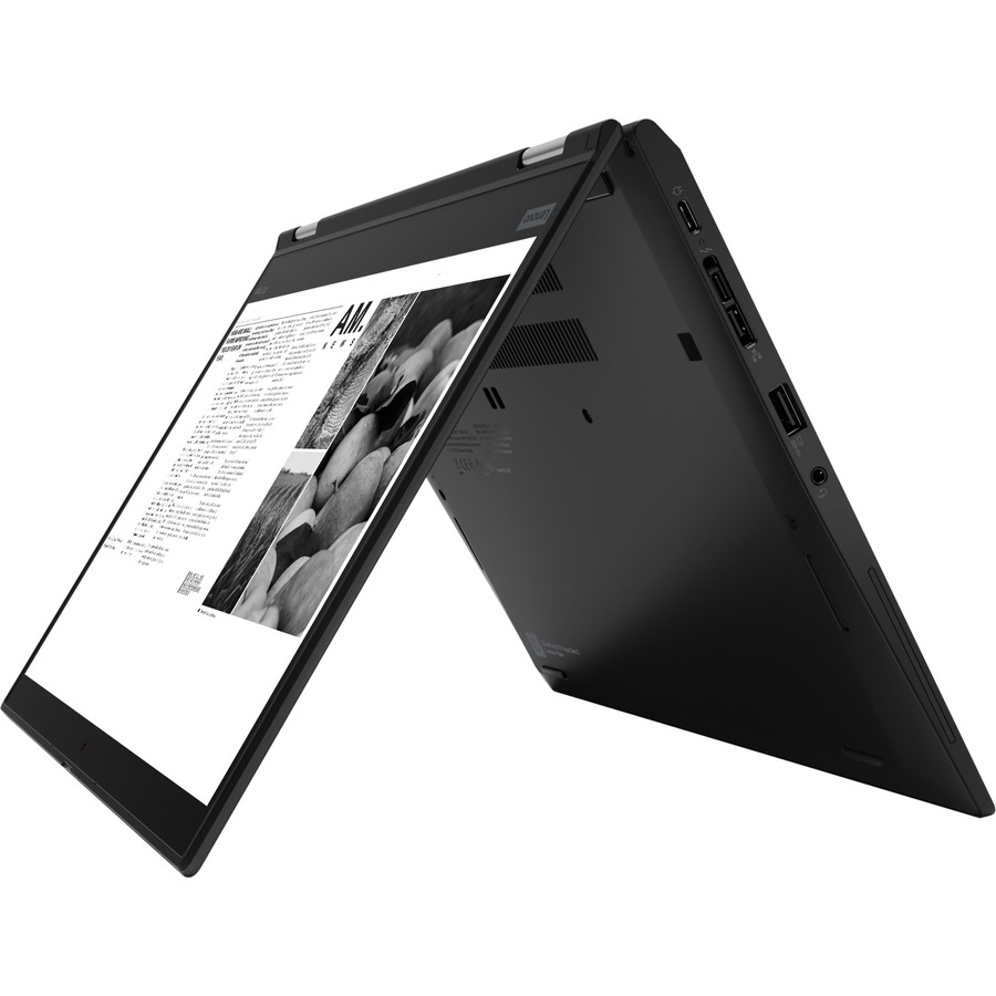 Lenovo ThinkPad X13 Yoga Gen 1 20SX001NUS LTE, UMTS 13.3" Touchscreen 2 in 1 Notebook - Full HD - 1920 x 1080 - Intel Core i7 10th Gen i7-10610U Quad-core (4 Core) 1.80 GHz - 16 GB Total RAM - 512 GB SSD - Black