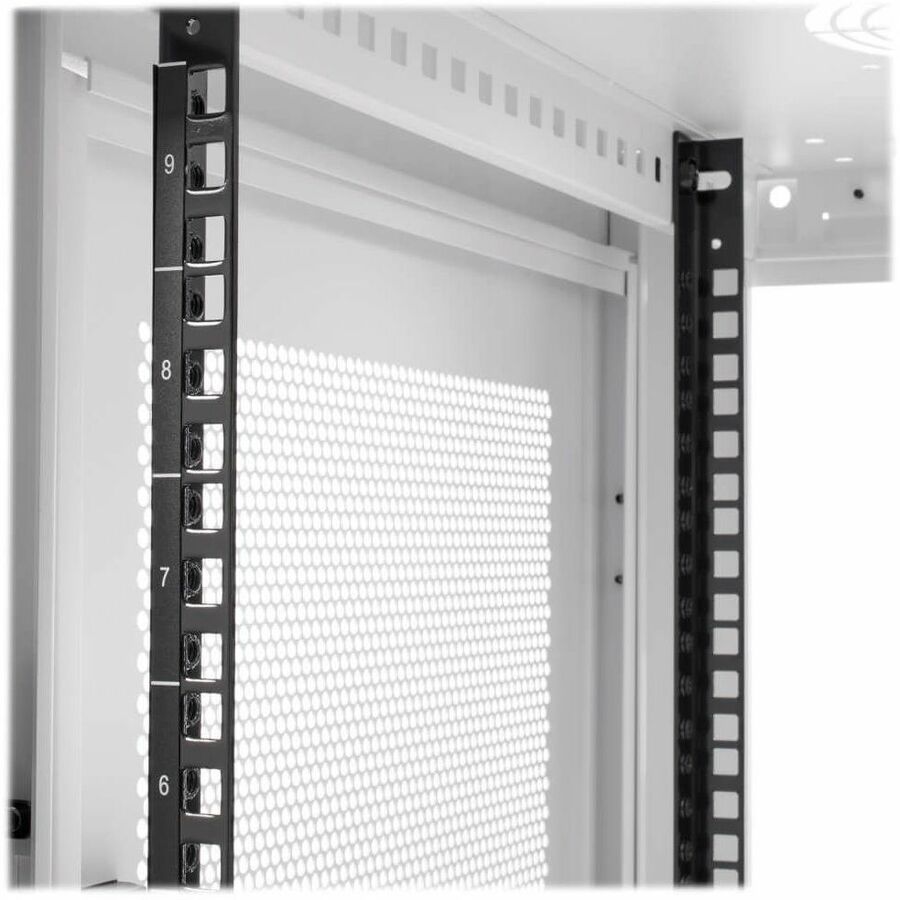 Eaton Tripp Lite Series SmartRack 9U Low-Profile Switch-Depth-Plus Wall-Mount Mini Rack Enclosure, White