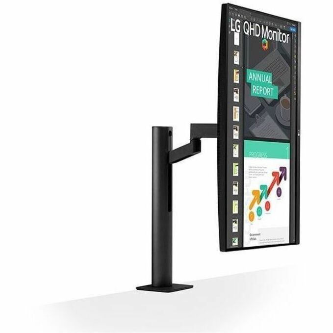 LG 27BN88Q-B 27" Class LCD Monitor - 16:9 - Textured Black