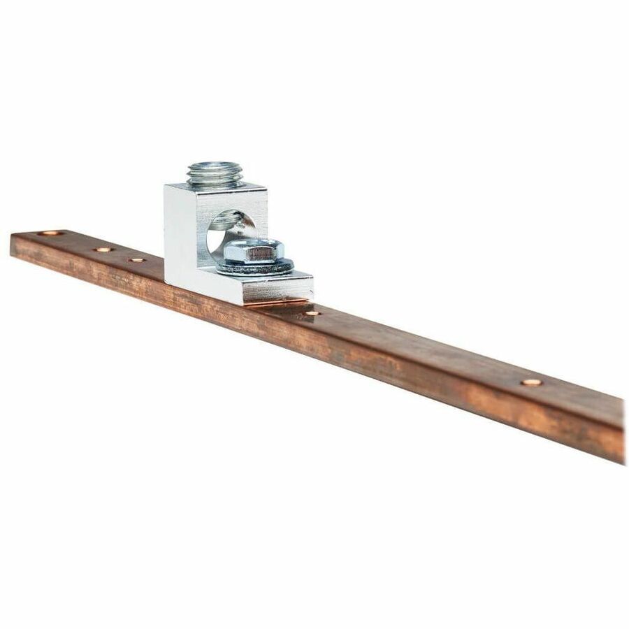Eaton Tripp Lite Series SmartRack Copper Bus Grounding Bar for 24U and 25U Racks - 0.6? Width