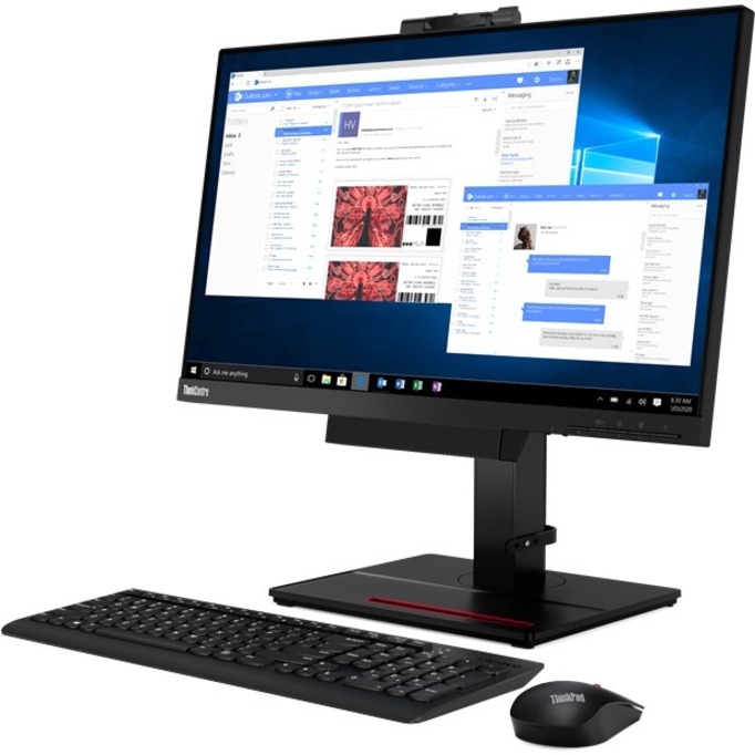 Lenovo ThinkCentre Tiny-In-One 24 Gen 4 24" Class LCD Touchscreen Monitor - 16:9