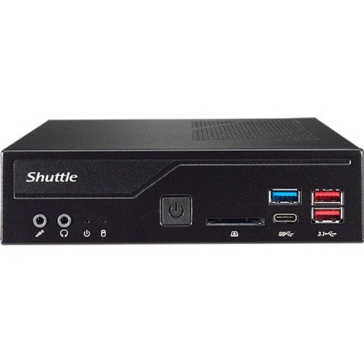 Shuttle XPC slim DH470 Barebone System - Slim PC - Socket LGA-1200 - 1 x Processor Support