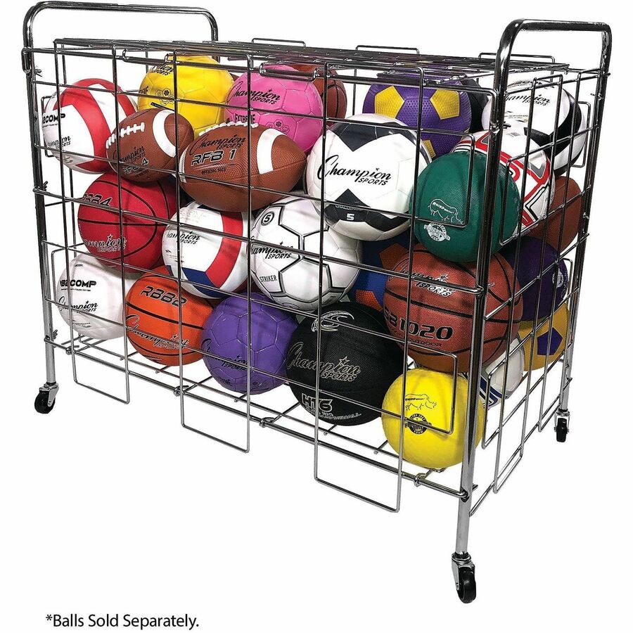 Champion Sports Portable Lockable Ball Locker