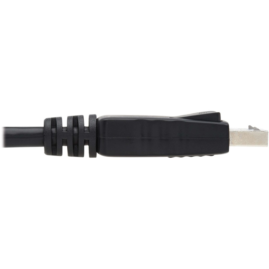 Tripp Lite by Eaton Safe-IT High-Speed DisplayPort Antibacterial Cable with Latching Connectors (M/M) UHD 4K 60 Hz 6 ft. (1.83 m)