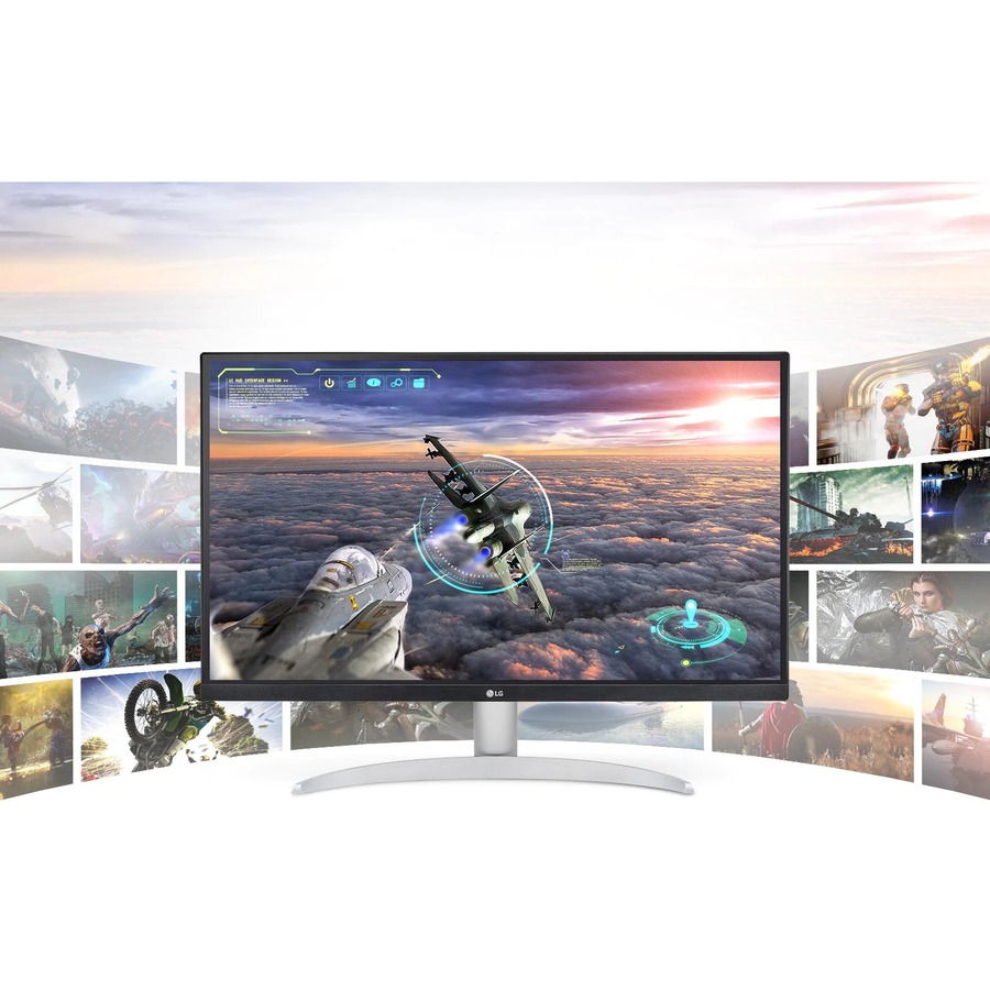 27UP600-W 27IN 4K 3840X2160 IPS MONITOR FREESYNC HDR400 HDMI DISPLAYPORT TILT VESA 3 YEARS WARRANTY