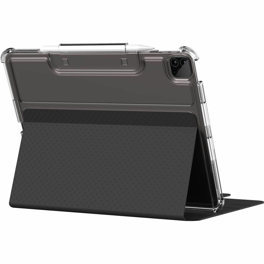 Urban Armor Gear Lucent Carrying Case (Folio) for 12.9" Apple iPad Pro (5th Generation), iPad Pro (4th Generation) Tablet - Black, Ice