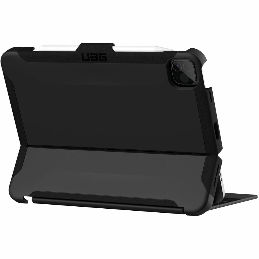 Urban Armor Gear Scout Rugged Keyboard/Cover Case for 11" Apple iPad Air (5th Generation), iPad Pro (3rd Generation) iPad Pro, Apple Pencil - Black