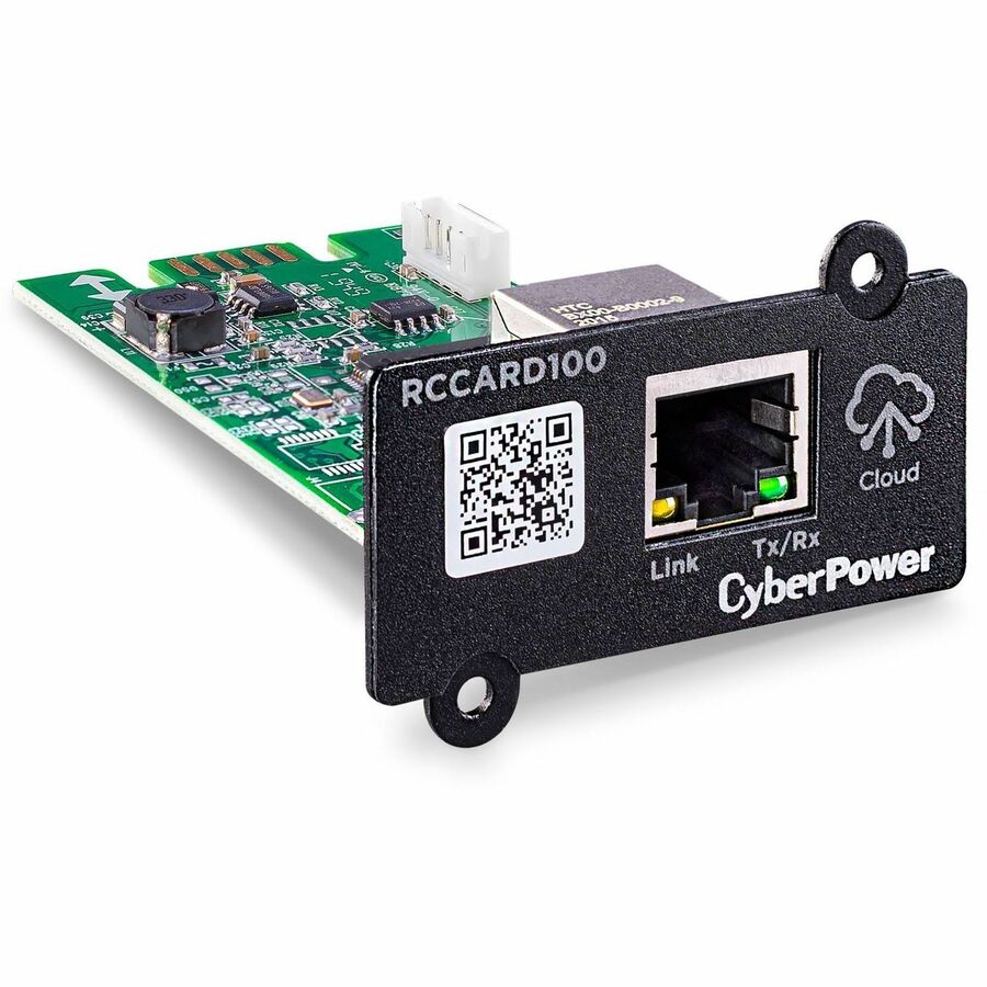 CyberPower RCCARD100 CyberPower Cloud Monitoring Card - Black 3YR Warranty - Hardware & Accessories