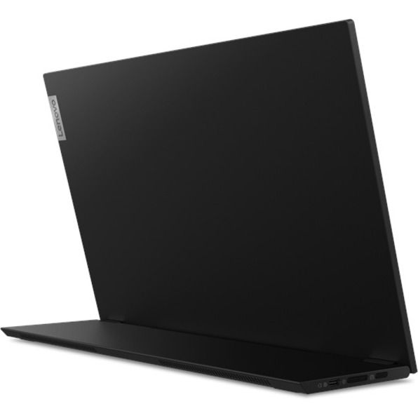Lenovo ThinkVision M15 16" Class Full HD LED Monitor - 16:9 - Raven Black