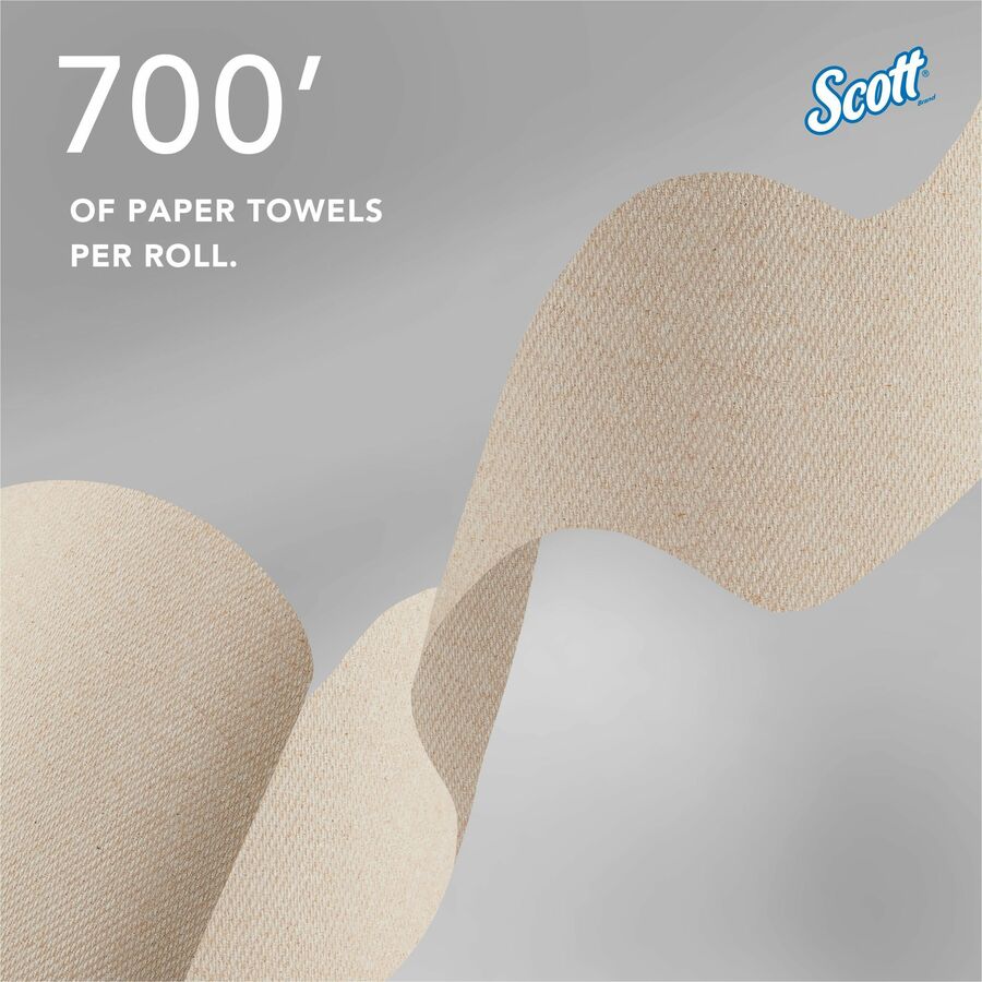 SofPull Hardwound Paper Towel Rolls - White - 6 / Carton 