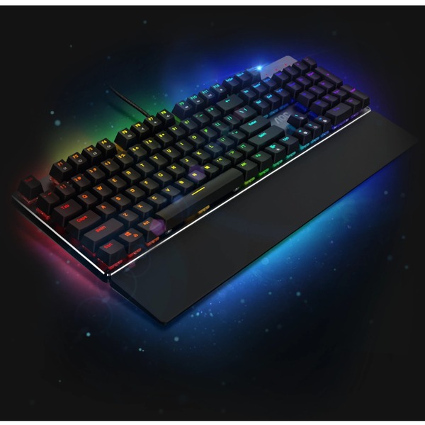 AOC GK500 Gaming Full RGB Mechanical Keyboard, 104-Key Outemu Blue Switch Keys (GK500)