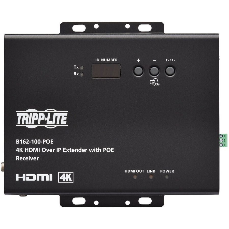 Eaton Tripp Lite Series HDMI over IP Encoder - 4K, 4:4:4, PoE, 328 ft. (100 m), TAA