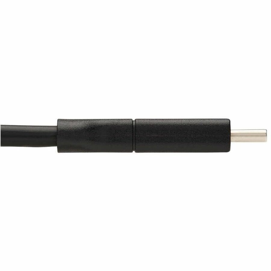 Eaton Tripp Lite Series USB-C Cable (M/M) - USB 2.0, 5A (100W) Rated, Right-Angle Plug, Black, 2 m (6.6 ft.)