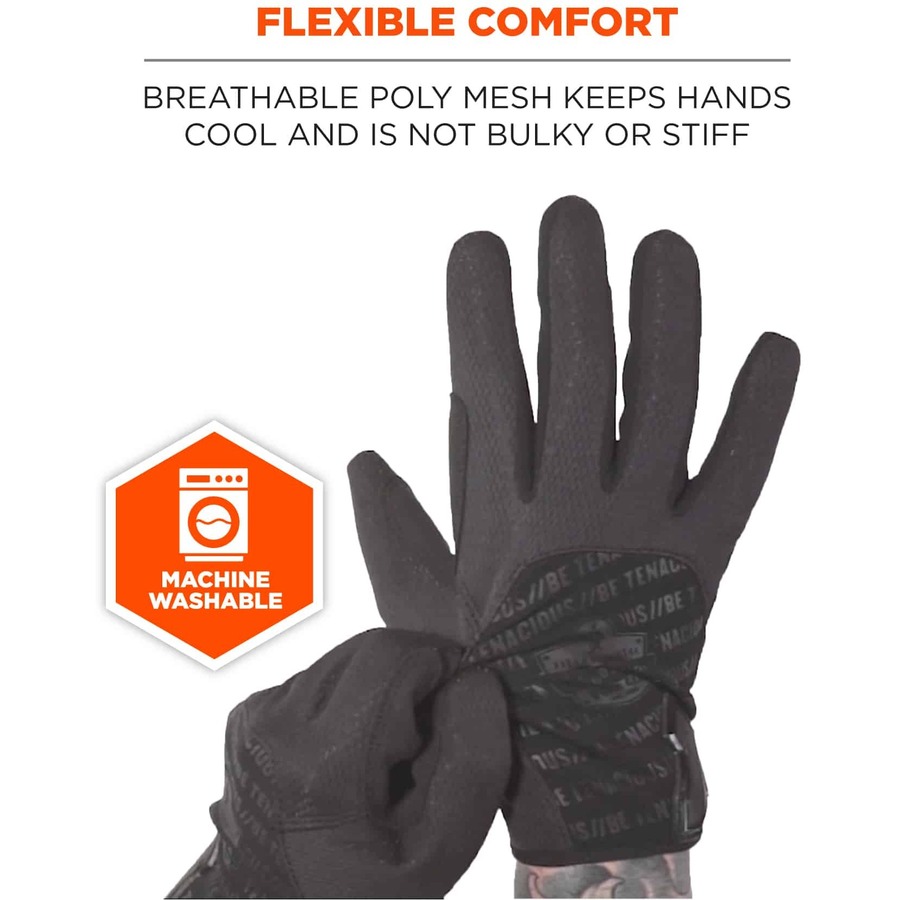 Picture of Ergodyne ProFlex 812BLK High-Dexterity Tactical Gloves