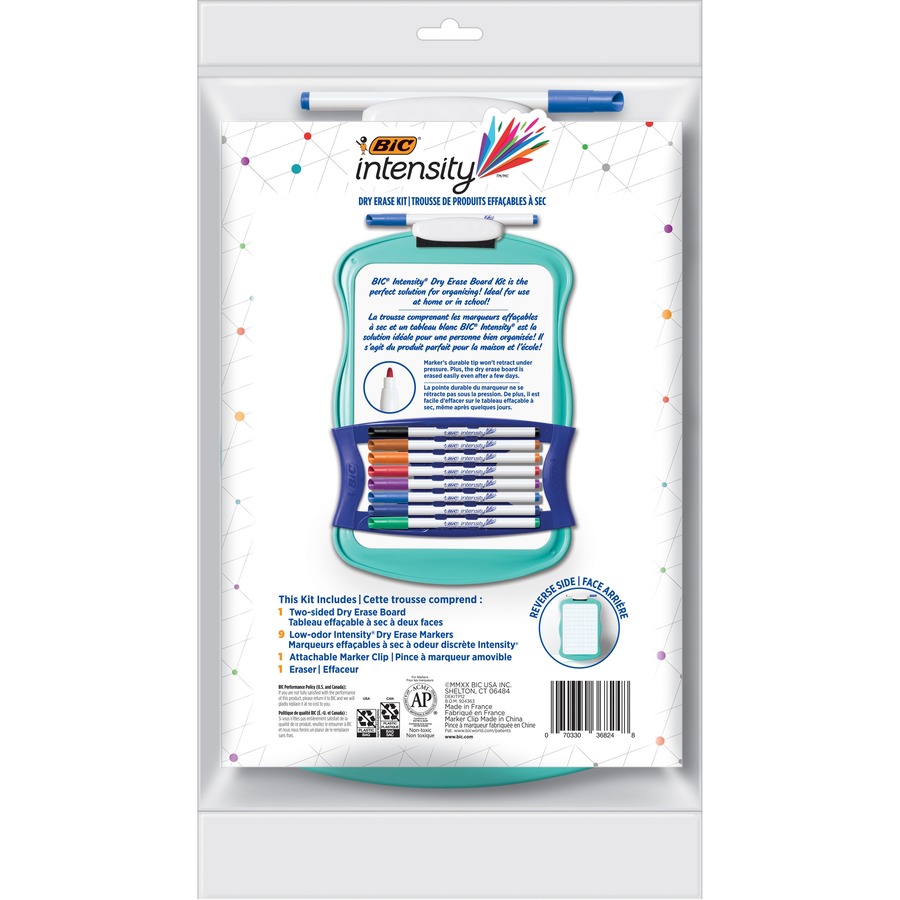 BIC Intensity Dry Erase Kit Dry Erase Markers BIC