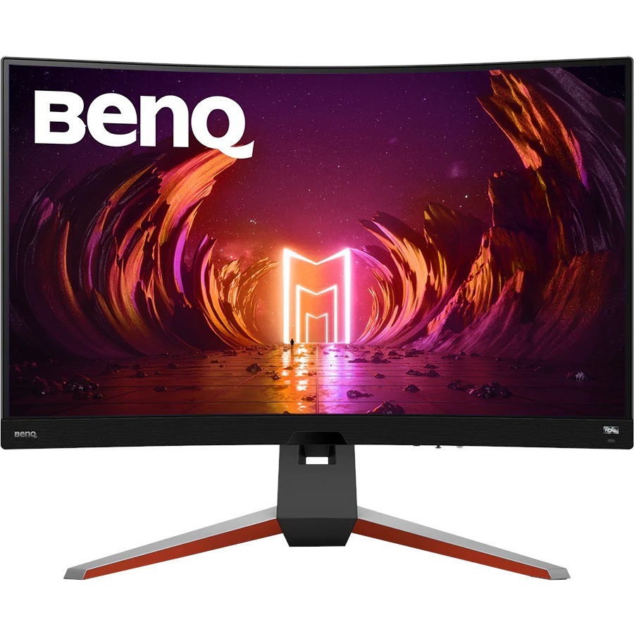 BenQ MOBIUZ EX3210R 32" Class WQHD Curved Screen Gaming LCD Monitor - 16:9 - Metallic Gray