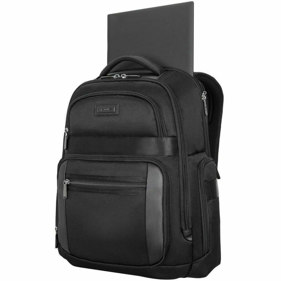 Targus Mobile Elite TBB617GL Carrying Case (Backpack) for 15" to 16" Notebook - Black - TAA Compliant