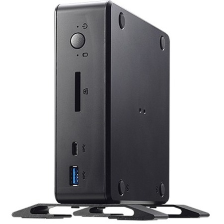 Shuttle XPC nano NC10U Desktop Computer - Intel Celeron 4205U - 8 GB - Black