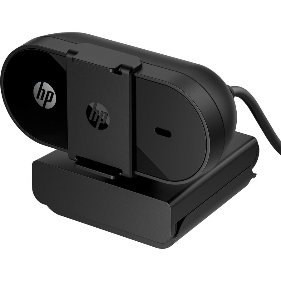 HP 325 Webcam - USB Type A - 1920 x 1080 Video - 66&deg; Angle - Microphone - Notebook, Monitor