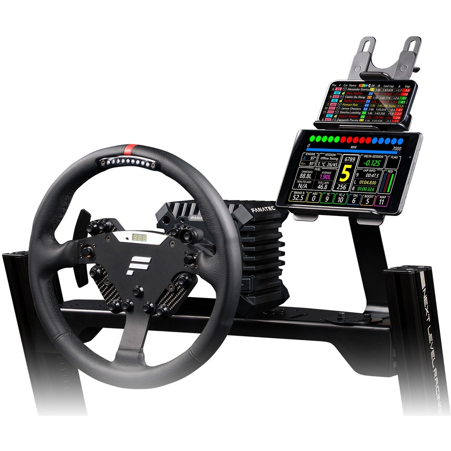Next Level Racing Elite Clamp Mount for Tablet, Mobile Phone, Button Box - Black