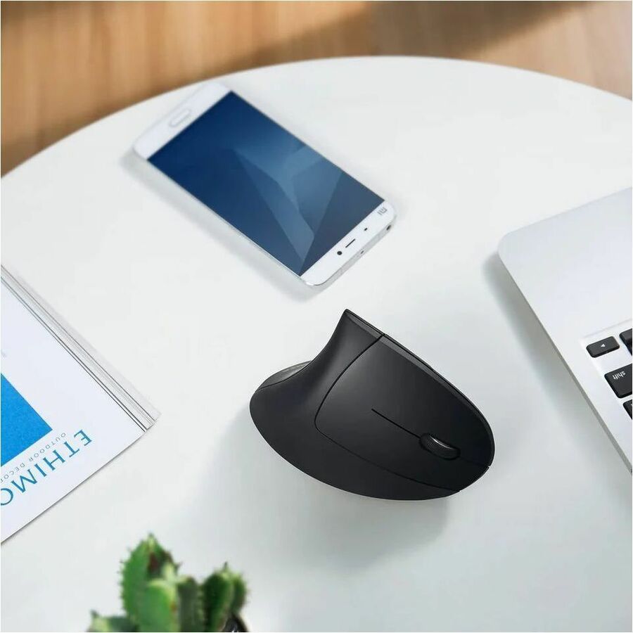 Anker wireless vertical ergonomic mouse with right-hand vertical design for comfortable desk use — alternate view 4