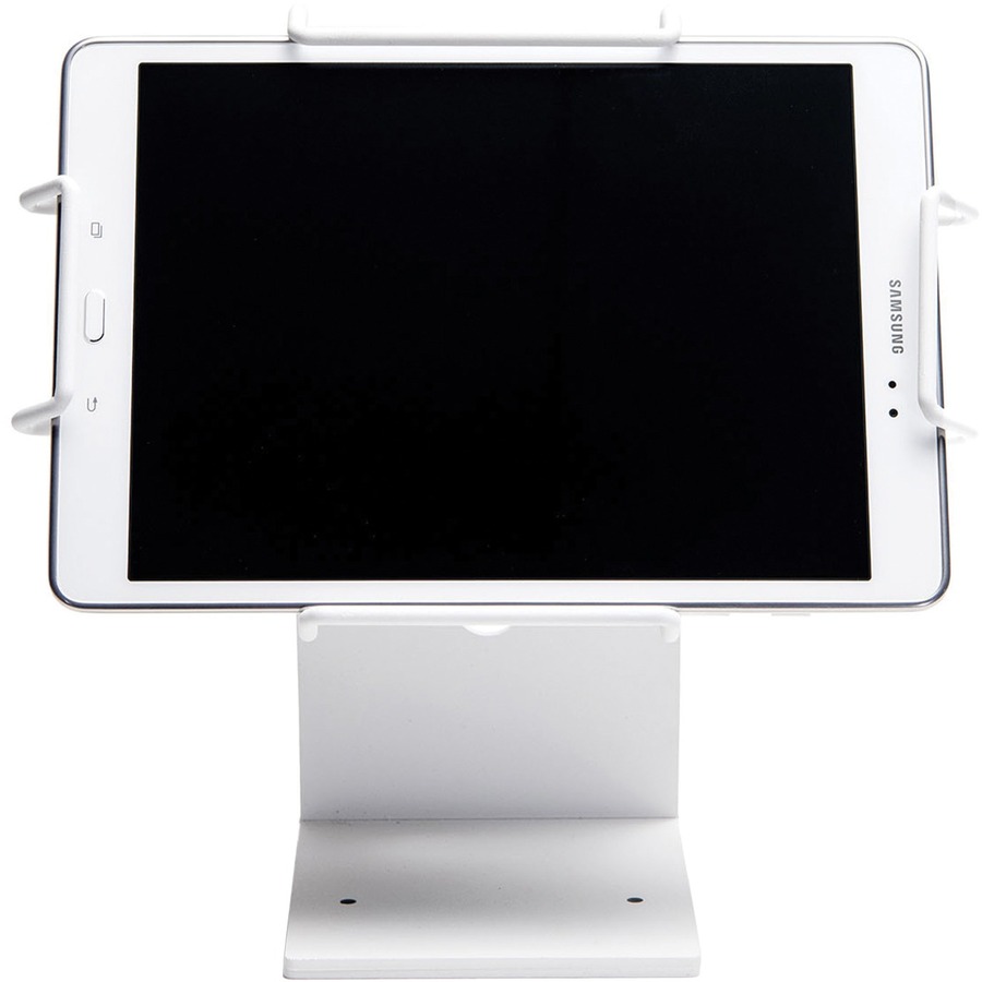 mUnite EZDesk Kiosk Tablet Stand - A single tablet kiosk stand designed for use with most tablets