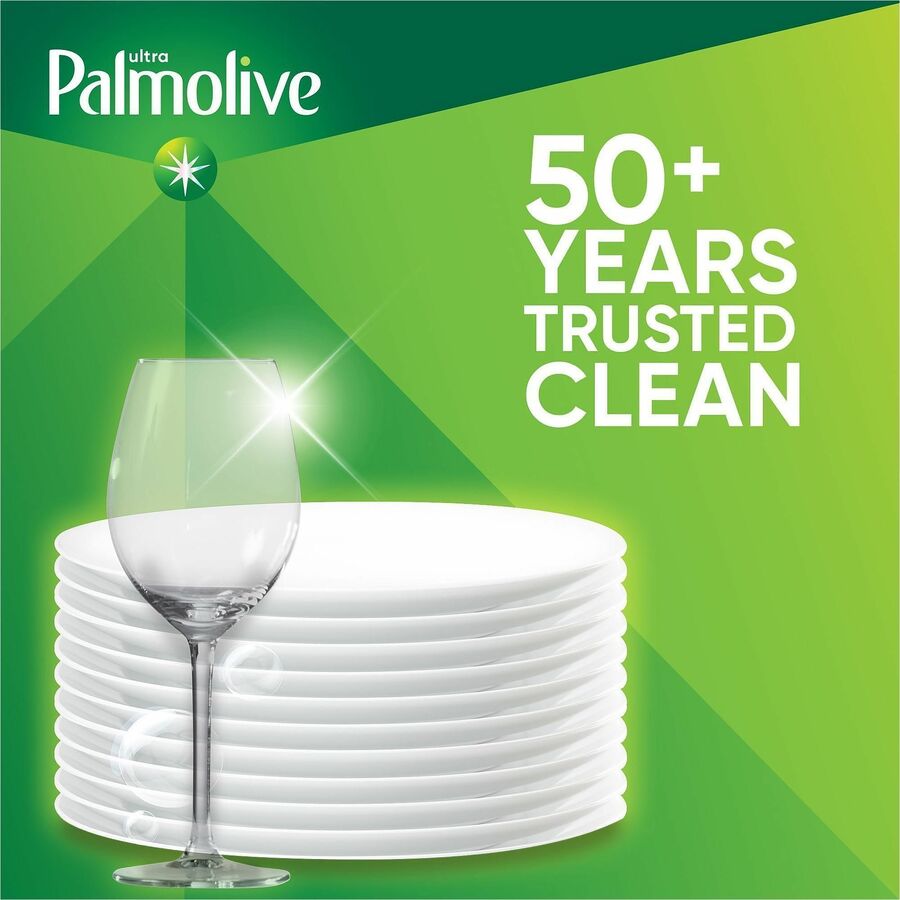 Palmolive Ultra Liquid Dish Soap - 20 fl oz (0.6 quart) - Aloe & Citrus Scent - Phosphate-free, Paraben-free, Eco-friendly, Biodegradable - Clear - 9 / Carton