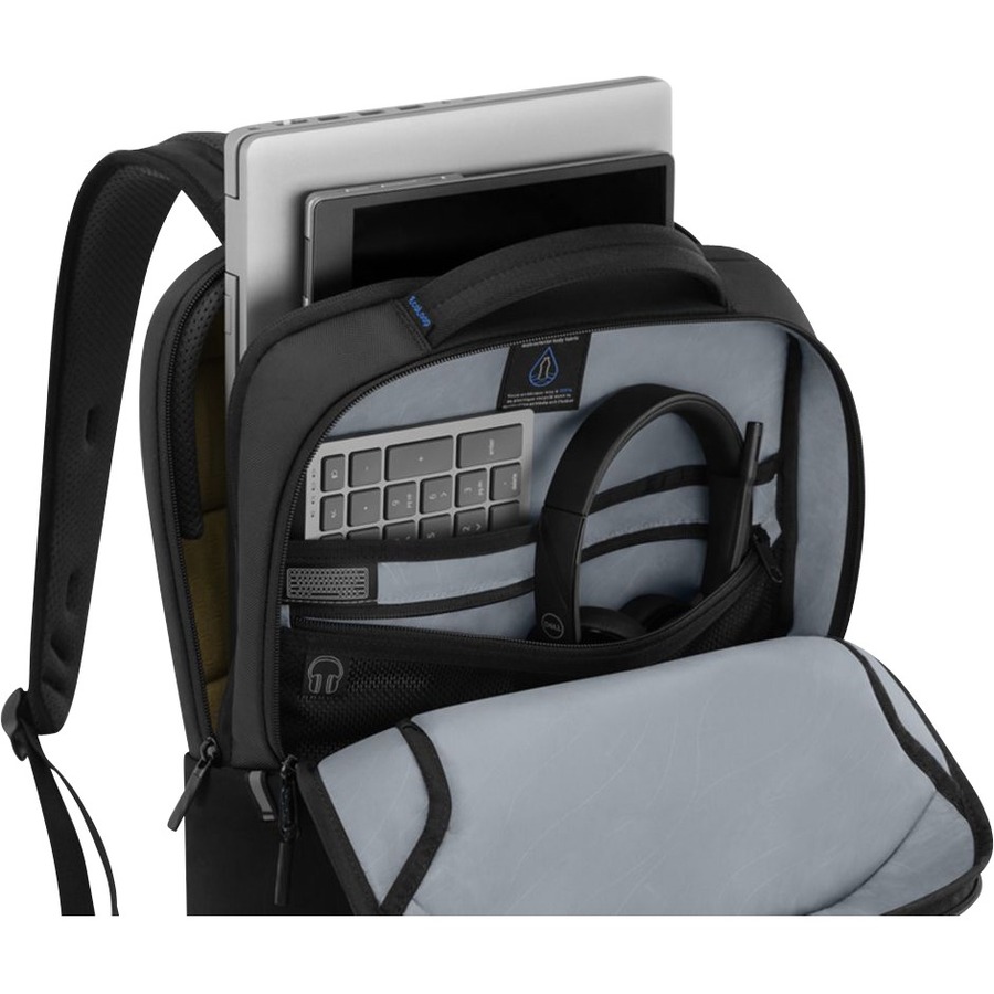 Dell EcoLoop Pro Carrying Case (Backpack) for 17" Notebook - Black - Shoulder Strap