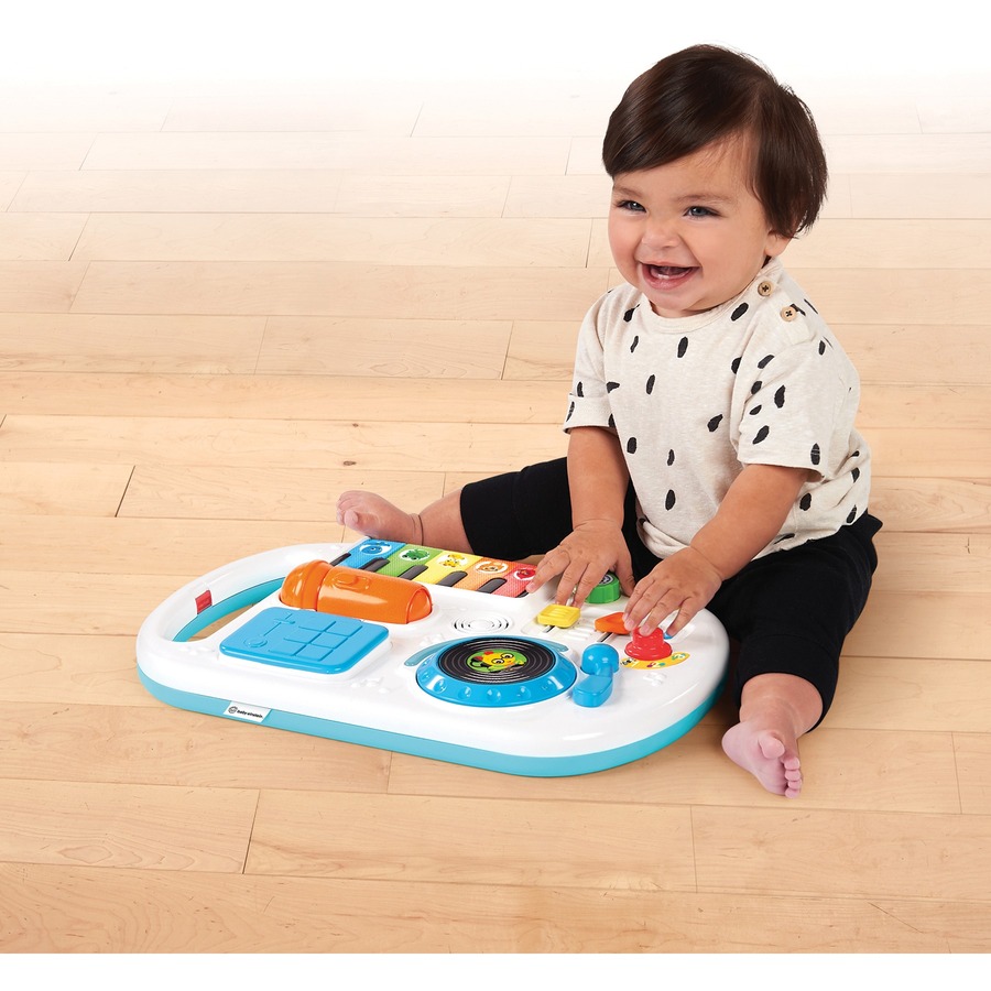 Baby Einstein Musical Mix 'N Roll 4-in-1 Activity Walker - Skill Learning: Music, Exploration, Discovery, Animal, Gross Motor, Cognitive Process - 6 Month & Up - Infant & Toddler Toys - KDCKII12045