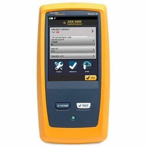 FLUKE ELECTRONICS CORE 1GHZ DSX CABLE ANALYZER V2 W/WIFI — alternate view 4