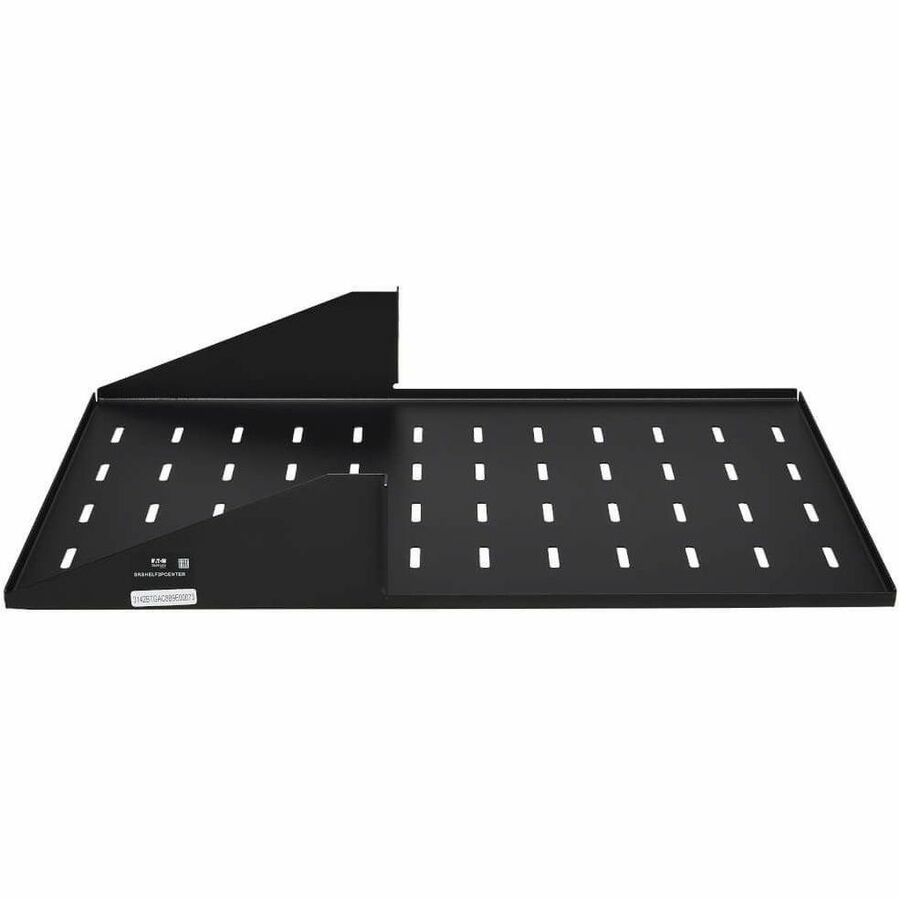 Eaton Tripp Lite Series SmartRack Center-Mounted Steel Rack Shelf - 2U, Vented, 21.5 in. Deep, Holds up to 100 lb. (45 kg)