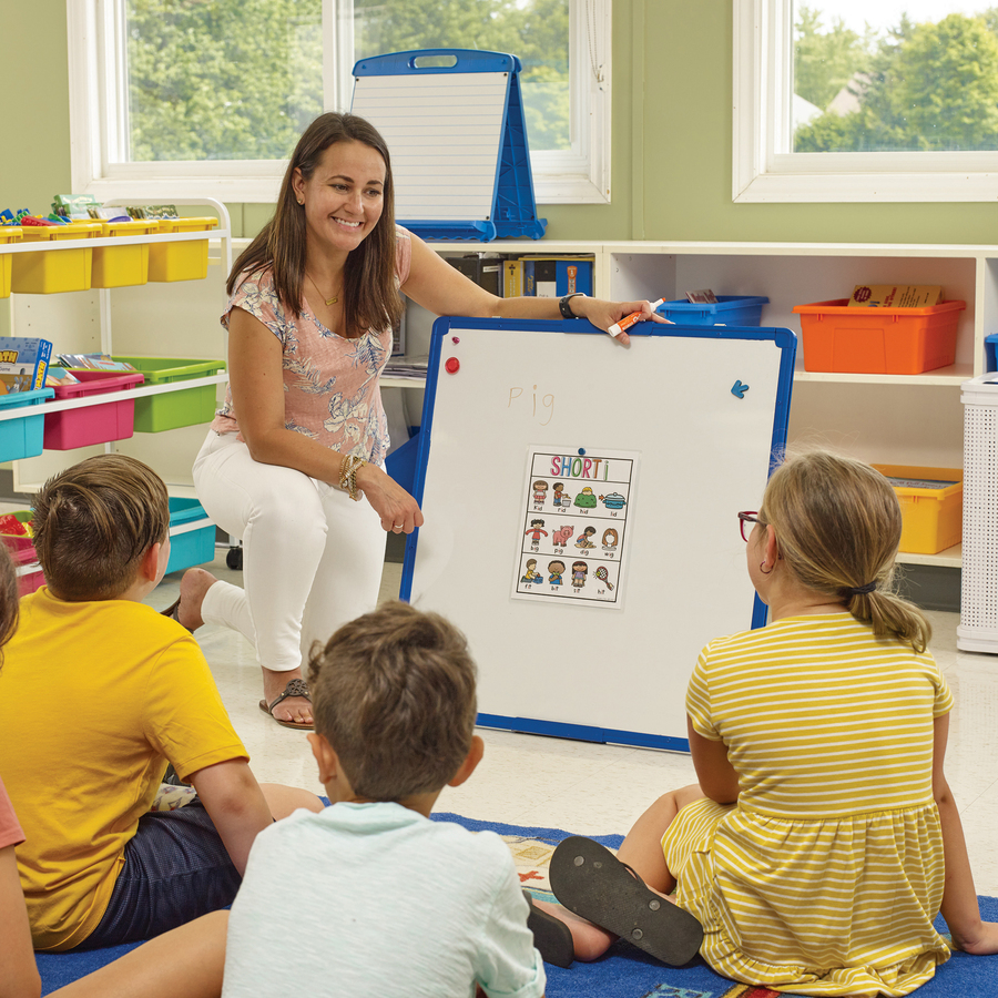 Copernicus 2-in-1 Royal Teaching Easel with Portable Whiteboard - 1 Each - Easel Boards - CPNRC2IN1