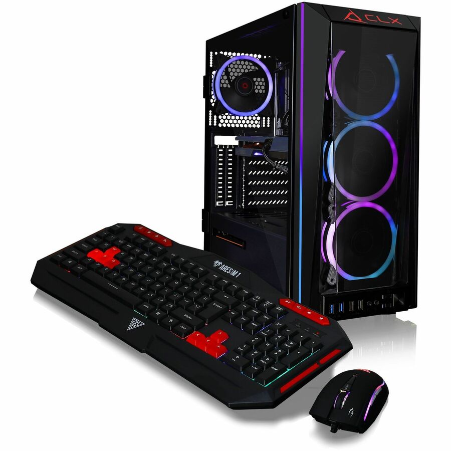 CLX SET Gaming Desktop - Liquid Cooled AMD Ryzen 9 5900X 3.7GHz 12