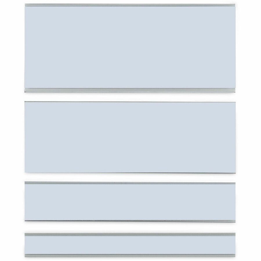 C-Line Label Holder - Plastic - Clear - Magnetic, Side-loading - 10 / Pack