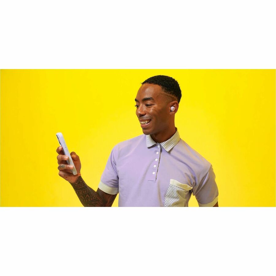 JLab Go Air Pop true wireless earbuds with compact in-ear Bluetooth design — alternate view 4