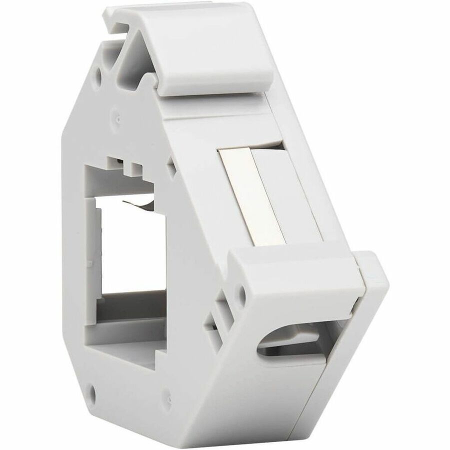 Eaton Tripp Lite Series DIN-Rail Mounting Enclosure Module for Snap-In Keystone Jacks and Couplers, Left Cover, TAA