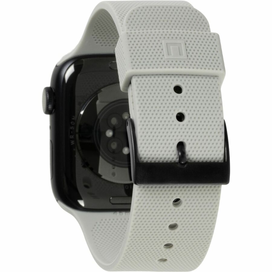 Urban Armor Gear DOT Smartwatch Band - 1.3" Width x 10.5" Length - Gray - Silicone, Stainless Steel