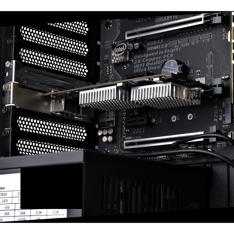 StarTech 2-Port 10Gbps PCIe Network Adapter Card, Network Card for PC/Server, PCIe Ethernet Card w/Jumbo Frame, NIC/LAN Interface Card